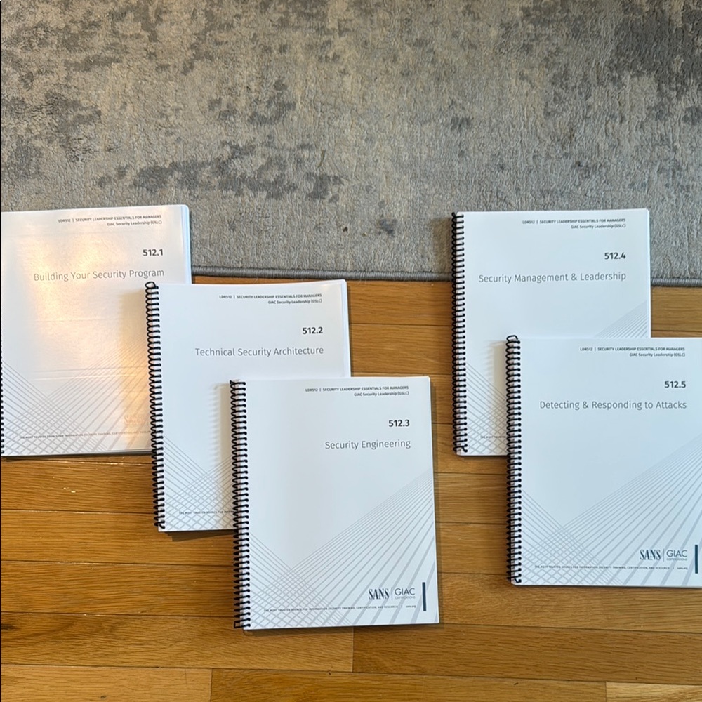 Home Office Security Manuals - Black Spiral Bound